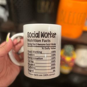 Social worker coffee mug